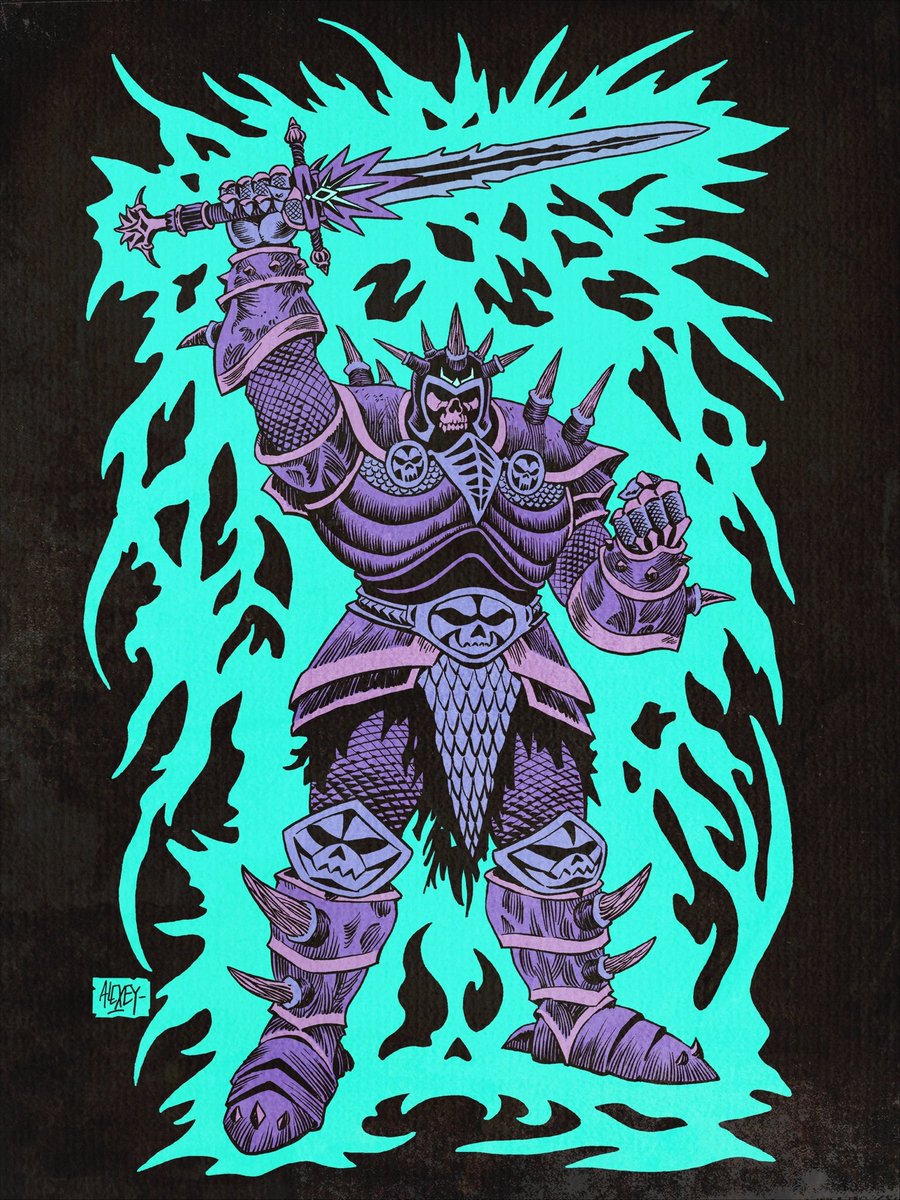 Death Knight art for @Indestructoboy .