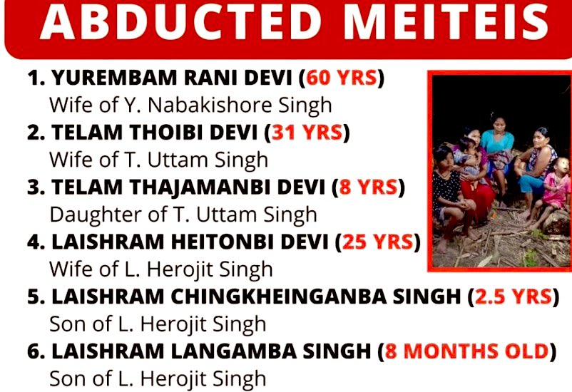 UntoldWhispurrs's tweet photo. #Manipur #BreakingNews The entire state is shocked after finding out that the 6 abducted Meitei IDPs’ naked corpses were dumped in a river by #KukiTerrorists. Reports indicate that they went through horrific torture before being murdered in cold blood. 

The abduction was premeditated and planned out solely with the objective to carry out these heinous crimes against humanity. 

#KukiBabyKillers
#Justice4MeiteiHostages 

@MeghUpdates @FrontalForce @republic @NENowNews @IndiaToday @CNNnews18 @OpIndia_com @SwarajyaMag @ukhrultimes @AnchorAnandN @MNageswarRaoIPS @PrinceArihan @RituRathaur @KreatelyMedia @HinduVoice_in @hindupost @ANI @ndtv @AmitShah @DrSJaishankar @adgpi @BSF_India @easterncomd @narendramodi
@RepublicTVs  @EastMojo @AJEnglish
@ukhrultimes @timesofindia
@TimesNow @htTweets
@globaltimesnews @PTI_News
@pooja_news @ABPNews @ZeeNews
@ZeeNewsEnglish  @rashtrapatibhvn
@PMOIndia @HMOIndia @manipurmygov @RajBhavManipur @imosingh @NBirenSingh @MumbaichaDon