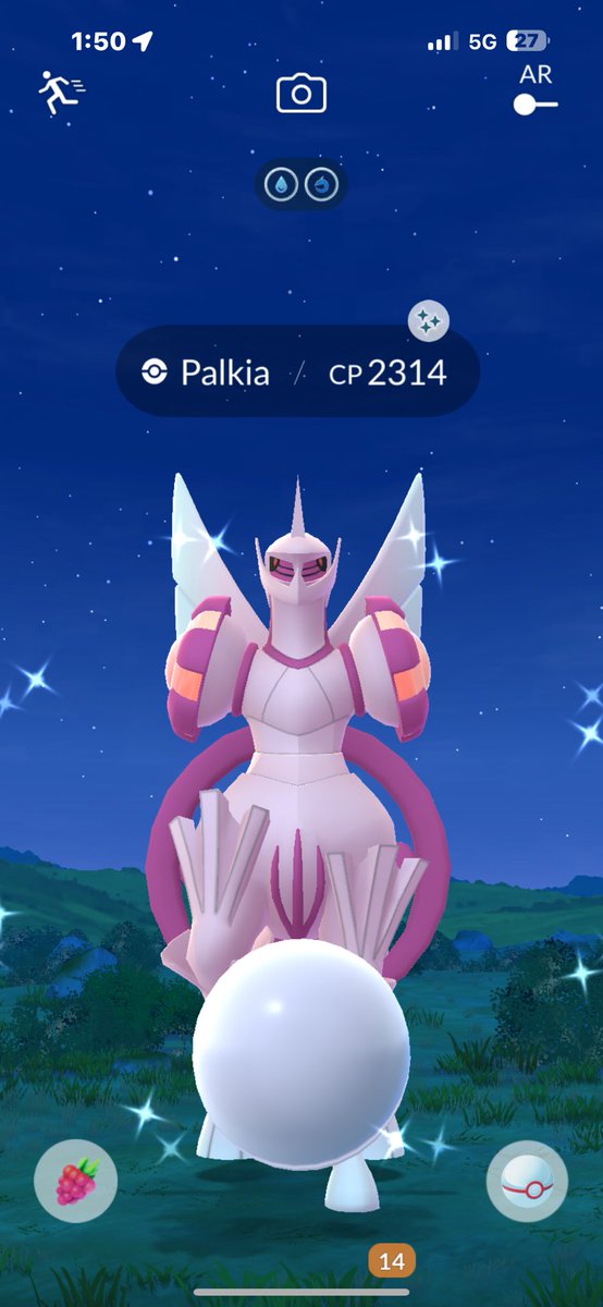 SilverFox242422's tweet photo. Wow. 
Hundo on the first raid and shiny on the second!! ✨🥰 I wish I was there so bad!
#PokemonGO #ShinyPokemon https://t.co/3y9QESG6JR