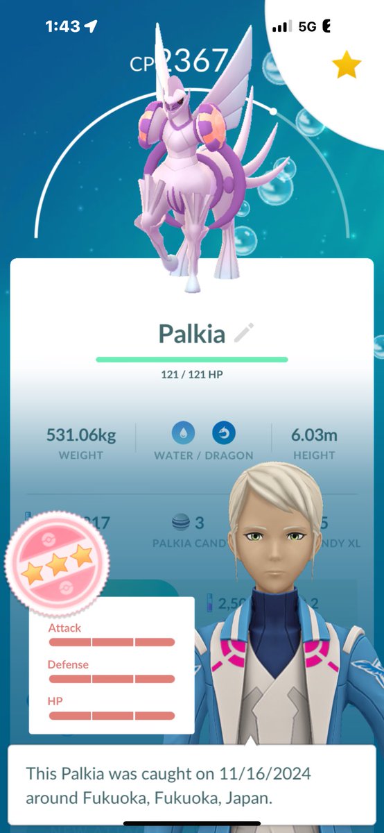 SilverFox242422's tweet photo. Wow. 
Hundo on the first raid and shiny on the second!! ✨🥰 I wish I was there so bad!
#PokemonGO #ShinyPokemon https://t.co/3y9QESG6JR