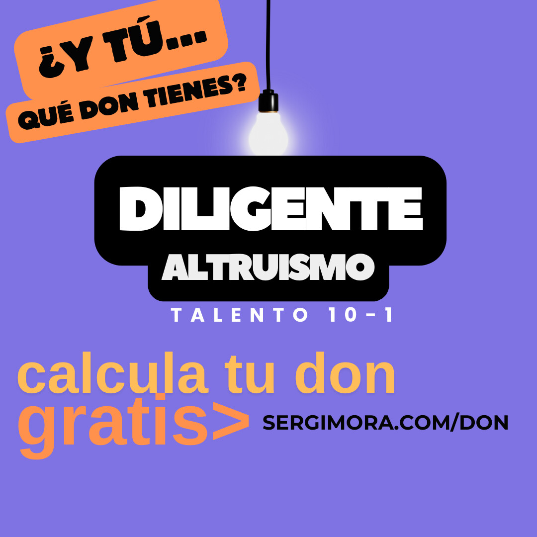 Visita sergimora.com/don y encuentra la calculadora gratuita. Ingresa tu nombre y apellidos completos para descubrir uno de tus dones naturales. ¡Compártelo aquí y cuéntame cómo te resuena!
