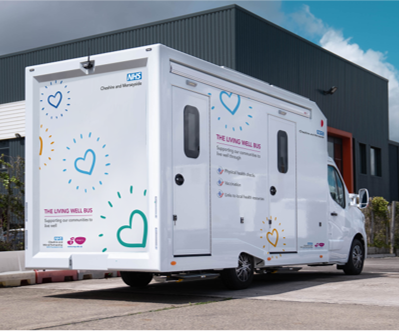 sthelenscouncil's tweet photo. The NHS Living Well van is on site at Sutton Leisure Centre today (16th Nov), 10.30am-4pm, armed with winter vaccines to help our St Helens Borough residents get #WINTERSTRONG – if you’re eligible for the flu vaccine drop by! 

💉 #FluVaccine #WinterWellness #StHelens https://t.co/reyg5uTM0f