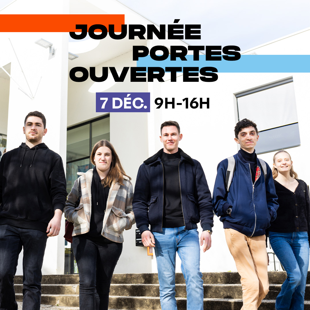 Préparez vos études supérieures dès maintenant ! 🤩 Venez nous rencontrer et échanger avec nos étudiants sur nos cursus ingénieurs lors de notre prochaine #JPO le samedi 7 décembre de 9H à 16H !

Infos et inscription
👉 ismans.cesi.fr/jpo/

#PortesOuvertes #ISMANSCESI