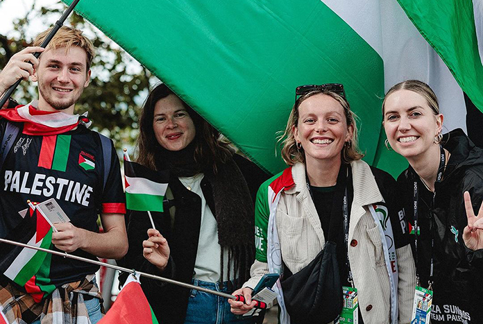 Doing Hope... from #Gaza to Zurich. Last month, Alaa Al Dali made a historic debut and became the first cyclist to compete for #Palestine at the UCI Cycling Road and Para-cycling World Championships. Read the blog: amostrust.org/stories-of-hop… #WeDoHope