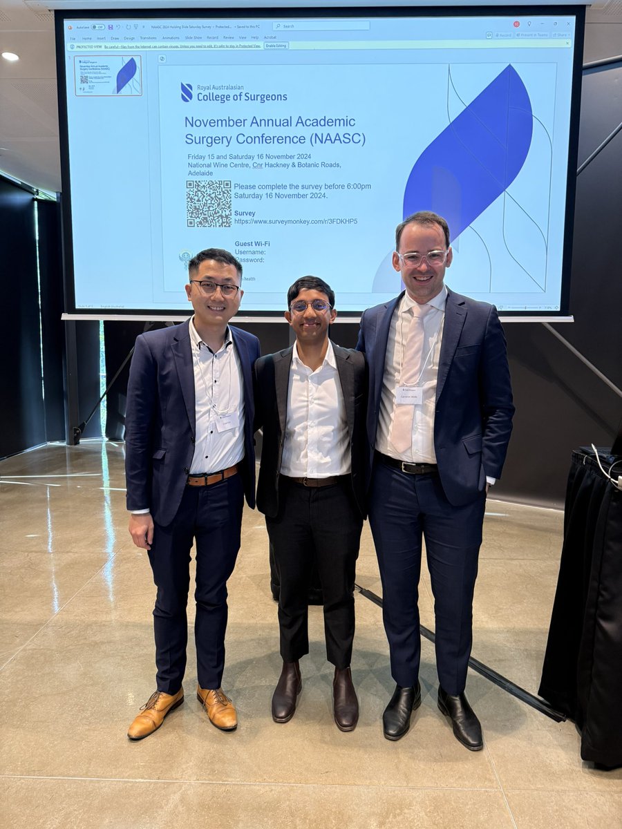 Congrats to these stars of <a href="/Akld_Surgery/">Auckland Surgery</a>, taking out BOTH the PhD prizes at #NAASC2024!!