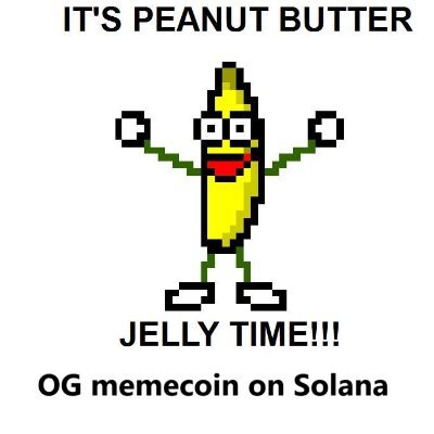 peanutOGfrom02's tweet photo. Today is the day. ITS PEANUT BUTTER JELLYTIME!!1 

Launch will be 20:00 GMT+1 on Solana/pump.fun. Follow to receive contract address on named time. Beware of scammers and copycats. https://t.co/jnJ6F0PJrV