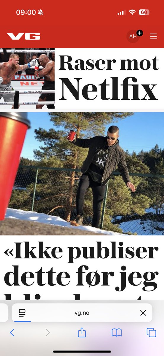 Korrekturleseren til VG som ble knocka ut i natt?