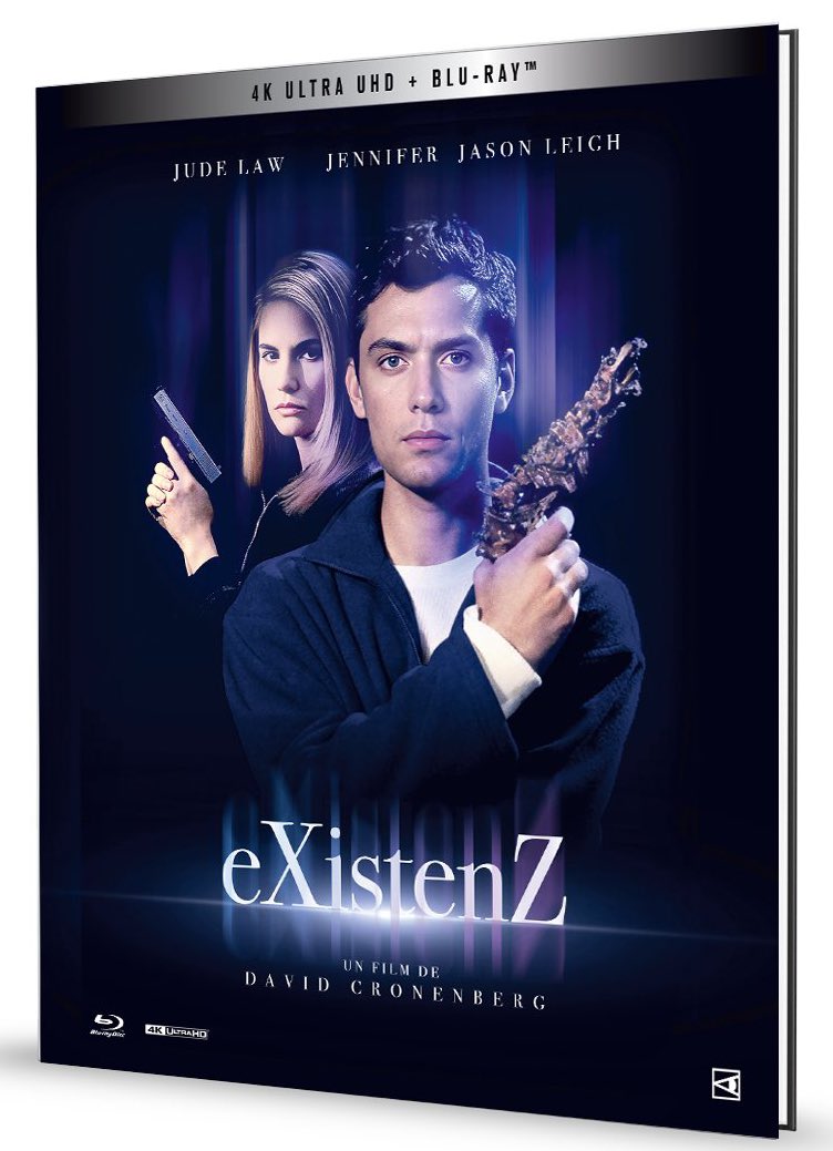 #Concours
3 Blu-Ray d’EXISTENZ à gagner.
> RT + FOLLOW pour tenter ta chance jusqu'au 21 novembre à 20h.
> Tirage au sort le 22 novembre.