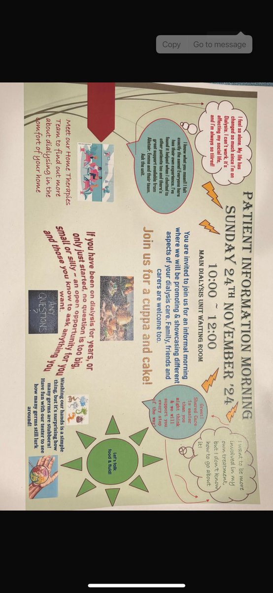 Up and coming patient information day , education is key