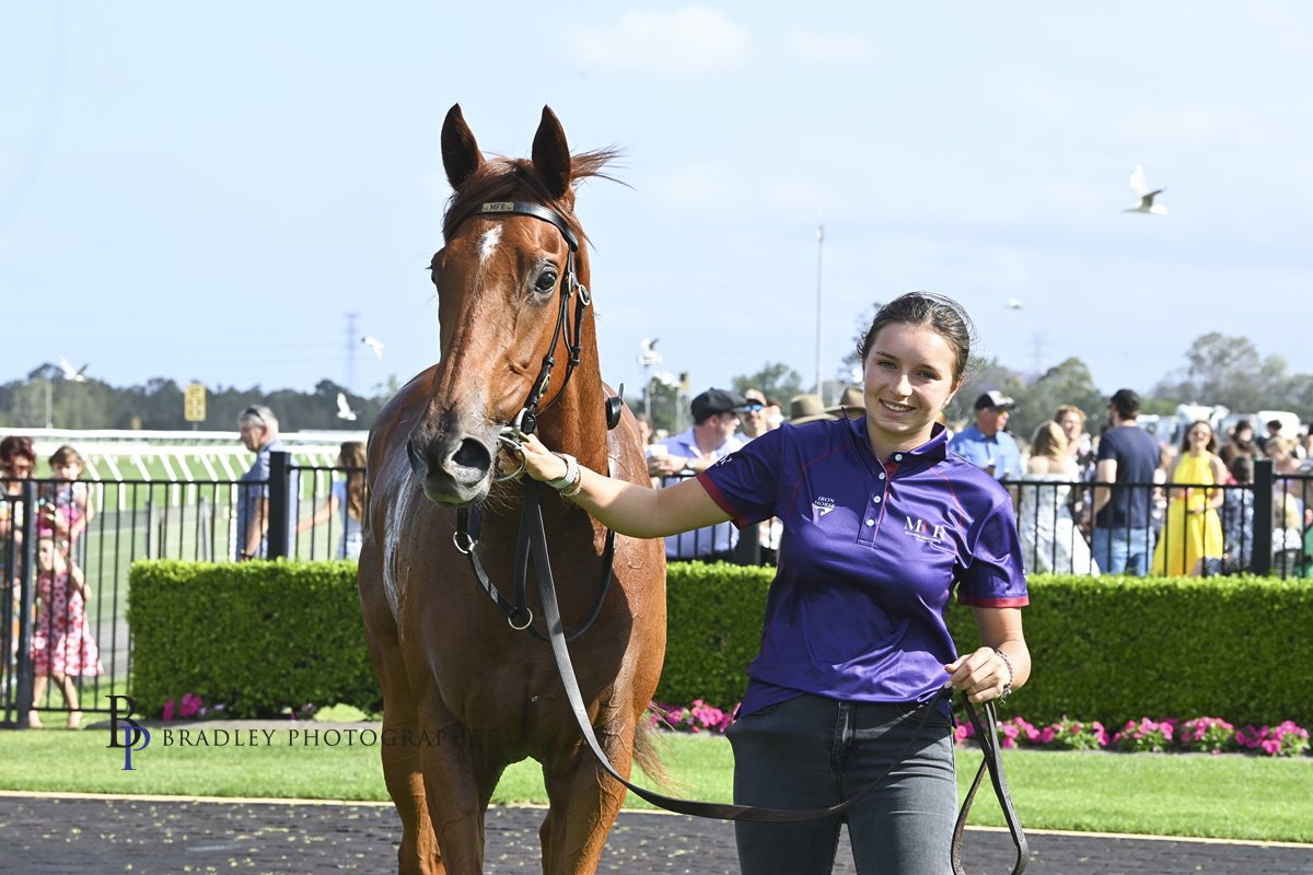 🟣⚪️⚫️ CODETTA ⚫️⚪️🟣

Provided the team with a double for the day &lt;a href=&#34;/kemblaraces/&#34;&gt;Kembla Grange Races&lt;/a&gt; 

First up from a spell, the 3YO Nicconi (&lt;a href=&#34;/widdenstud/&#34;&gt;Widden&lt;/a&gt; ) filly brought it all to the races today for her owners &amp;amp; breeders &lt;a href=&#34;/WoppittB/&#34;&gt;Woppitt Bloodstock&lt;/a&gt; 

Piloted through the strong head wind by jockey &lt;a href=&#34;/keaganlatham/&#34;&gt;Keagan Latham&lt;/a&gt; , she