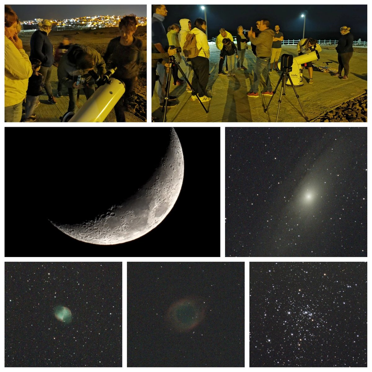 AstroEduca's tweet photo. Taller Astronomía Urbana para las Semanas de la Ciencia y la Innovación en Canarias 2024 #GranCanaria @agenciaiisi #scic24 @AstroEduca #somosciencia https://t.co/bnjl6xPotz