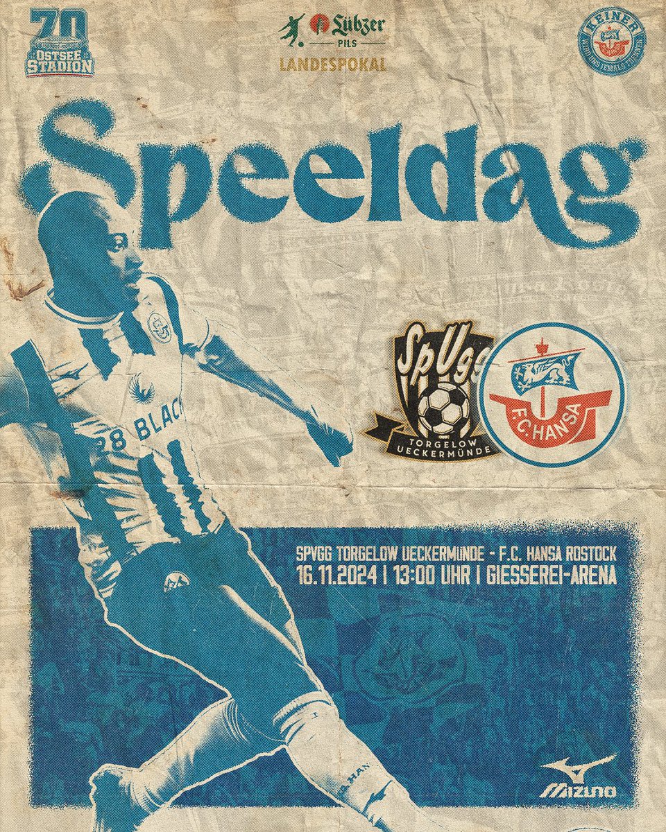 Pflichtaufgabe an der Uecker⚽️🔥

📍Gießerei Arena 
🆚 SpVgg Torgelow-Ueckermünde 
⏰ 13:00 Uhr
📖 Hansa-App
🎙️ Fanradio
#️⃣ #SPVGGFCH

#wirsindhansa | #fch