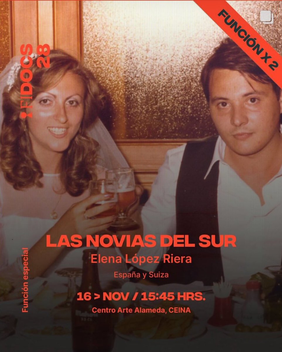 SUICAfilms (@suicafilms) on Twitter photo ‘Las novias del sur’, de Elena López Riera, hoy en <a href="/fidocs/">FIDOCS</a>
Gracias Chile 💜
<a href="/MarvinWayne/">Marvin&Wayne</a> <a href="/vitrine_filmes/">Vitrine Filmes</a> ‘Las novias del sur’, de Elena López Riera, hoy en <a href="/fidocs/">FIDOCS</a>
Gracias Chile 💜
<a href="/MarvinWayne/">Marvin&Wayne</a> <a href="/vitrine_filmes/">Vitrine Filmes</a>