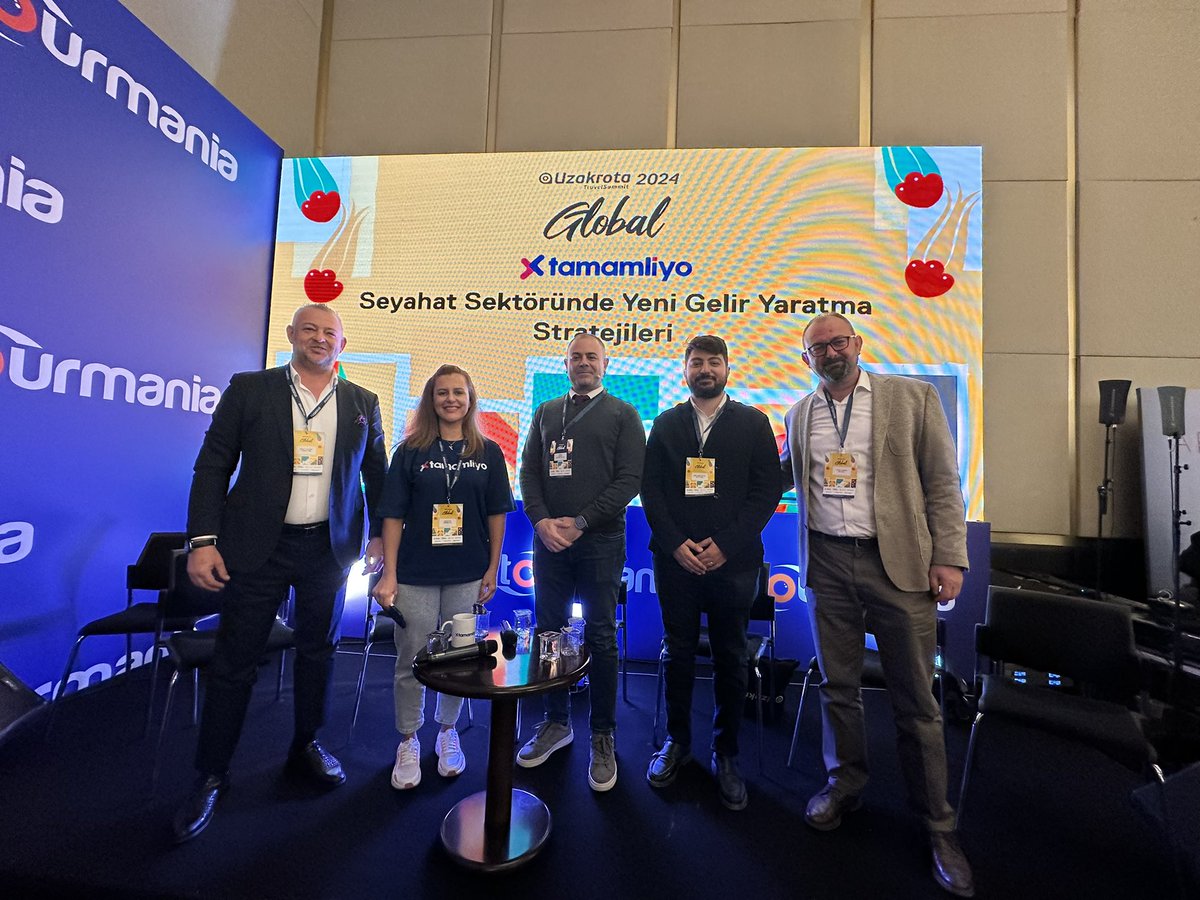 🚀 <a href="/UzakRota/">Uzakrota</a> Fuarı’nda, kurucu ortağımız Deniz Gül moderatörlüğünde gerçekleşen “Seyahat Sektöründe Yeni Gelir Yaratma Stratejileri” başlıklı panelin sponsoru olduk. 🙏

Tüm konuşmacılarımıza teşekkür ederiz: <a href="/Biletcom/">bilet</a> , <a href="/turna_com/">Turna.com</a>, <a href="/biletaracom/">Biletara.com</a> ve Arkman Teknoloji.