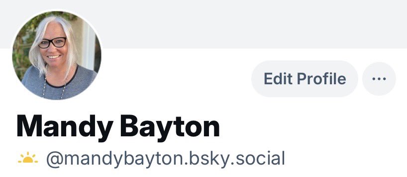 Mandy Bayton tweet media