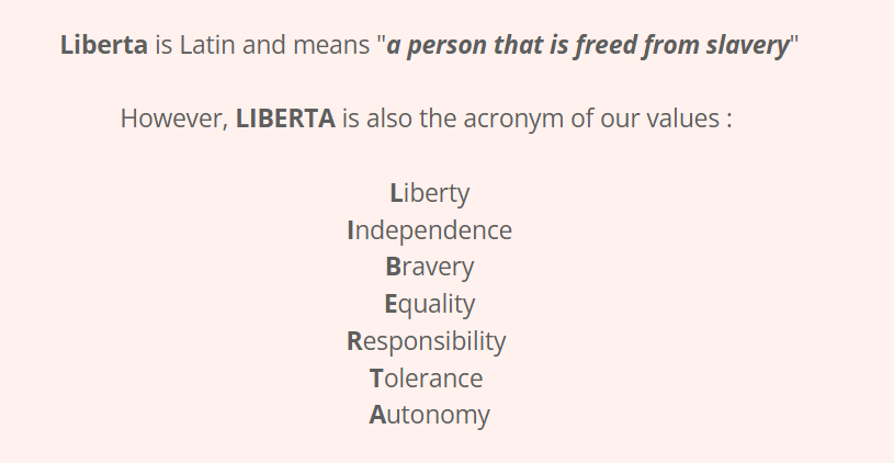 Liberta, the Libertarian Dog on Solana tweet media