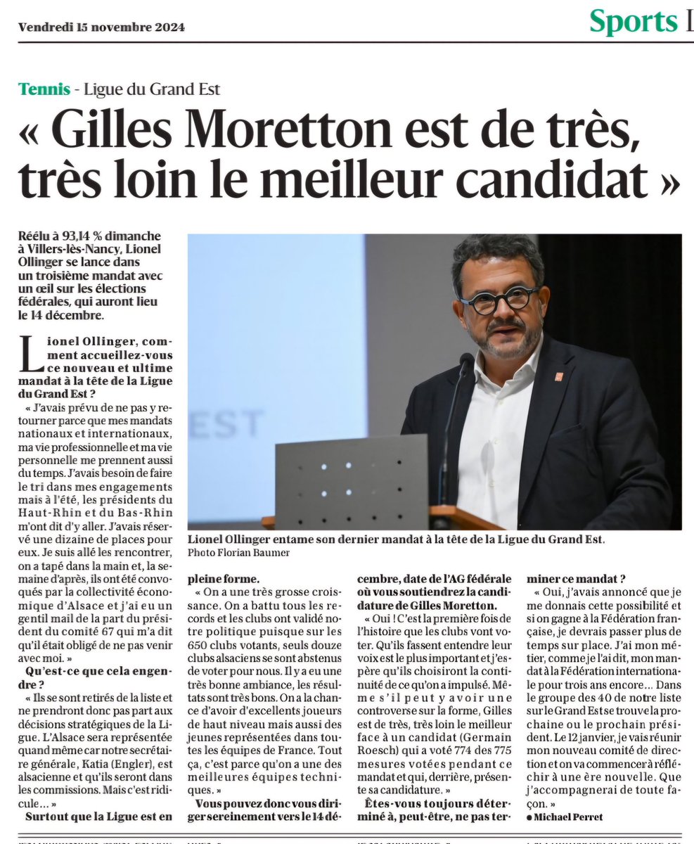 Merci @michaelperret24 et le groupe Ebra pour cet échange.
Dernière ligne droite 🚀
#unispournotrefederation