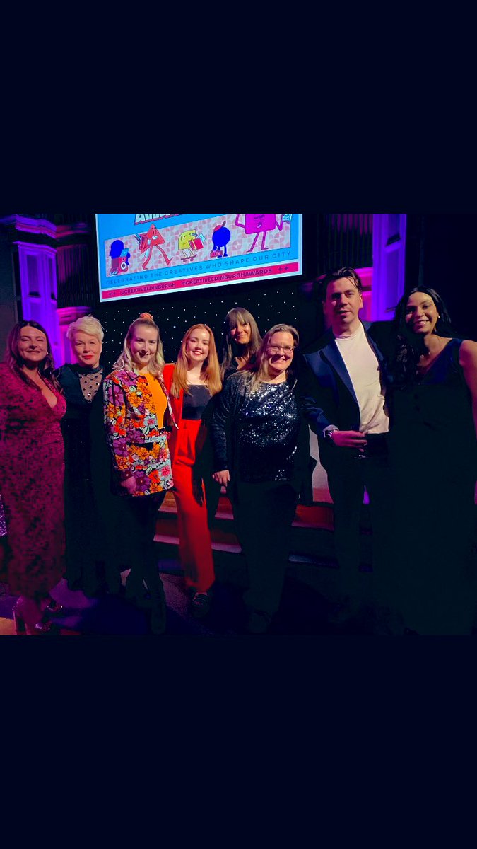 An incredible night <a href="/CreativeEdin/">Creative Edinburgh</a> awards! Such talent, perseverance and creativity in one room. Honoured to be nominated in year 1 of setting up CL and alongside such amazing projects. Massive thank you to <a href="/edinplayhouse/">Edinburgh Playhouse</a>, @GennaAllanAct, <a href="/Mrs_Heery_Drama/">Mrs Heery</a>, <a href="/LHSArtandDesign/">McAinshArt&Design</a>