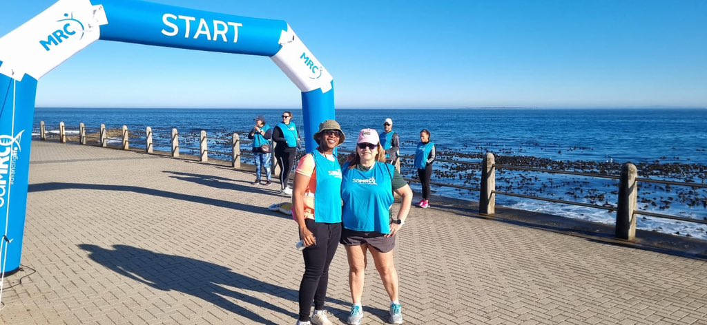 GenMS_UCT's tweet image. GenMS at the SAMRC fun walk. Amazing initiative by the @MRCza . Let’s inspire each other to prioritise our health! #SAMRC #HealthWalk