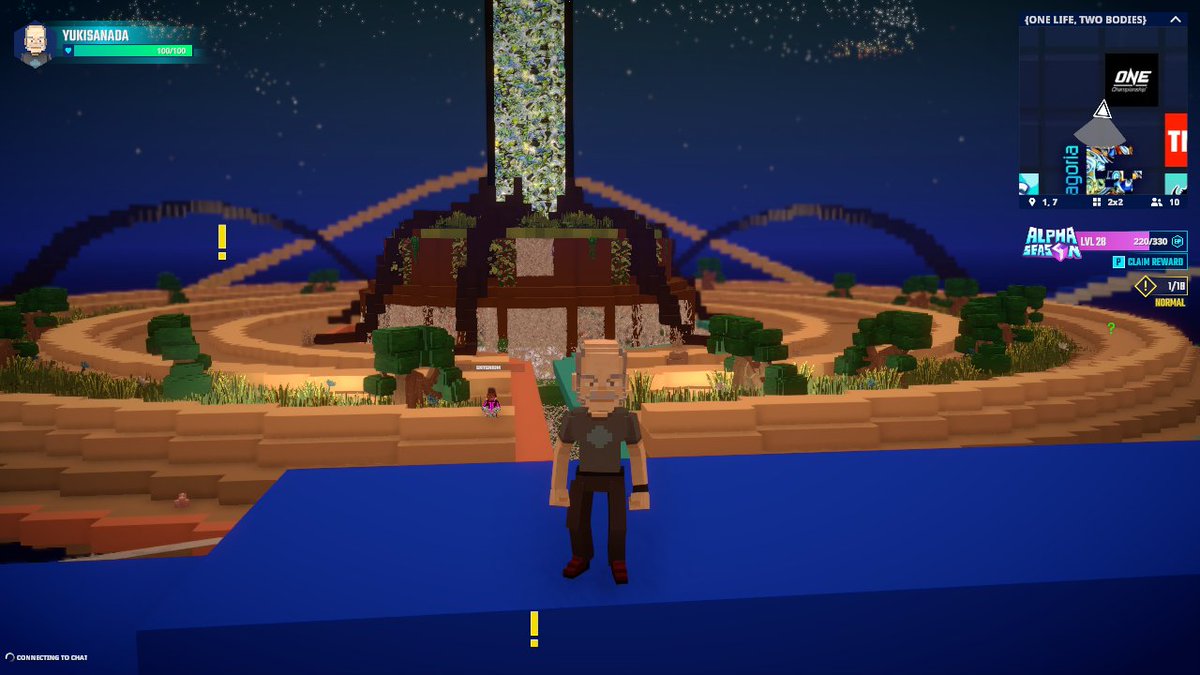 yookisanada's tweet photo. Vibing at @agoriamusic's DJ Set in One Life, Two Bodies in @TheSandboxGame. The music is electric! 🎧🔊 https://t.co/3EhwXOA0ED #TheSandbox #AlphaSeason4 #AS4SocialChallenge https://t.co/PosfQV4mJ6