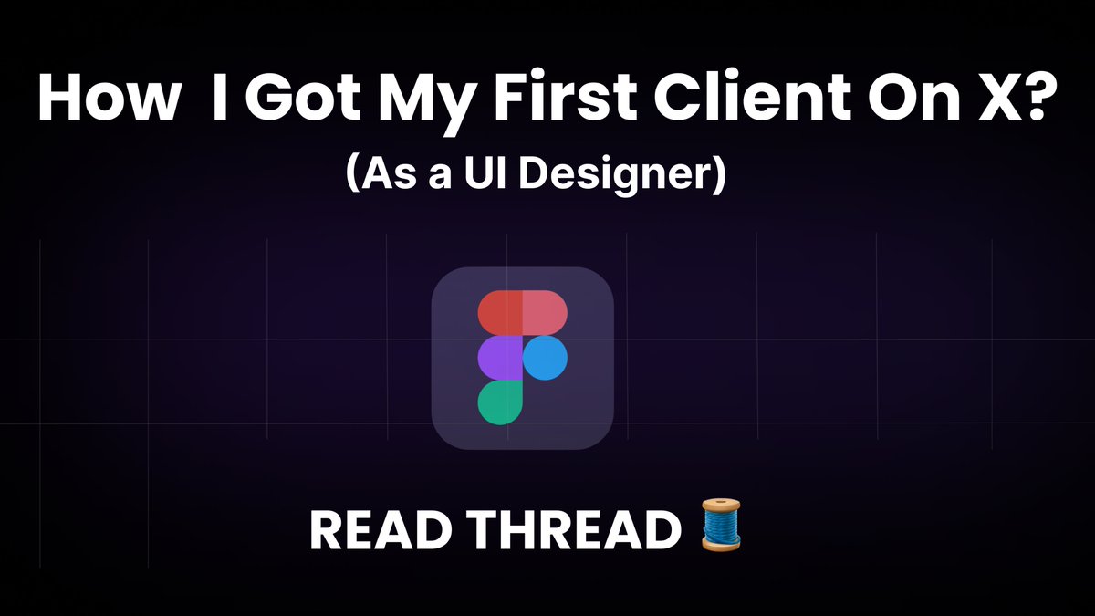 AmenaiSabuwala's tweet photo. 90% of the people don't know "how to get clients"

There are great designers, but they don't know how to get clients.

Here's how I got my First Client from X 

(read thread below) 🧵 https://t.co/n9NiCSQeWj