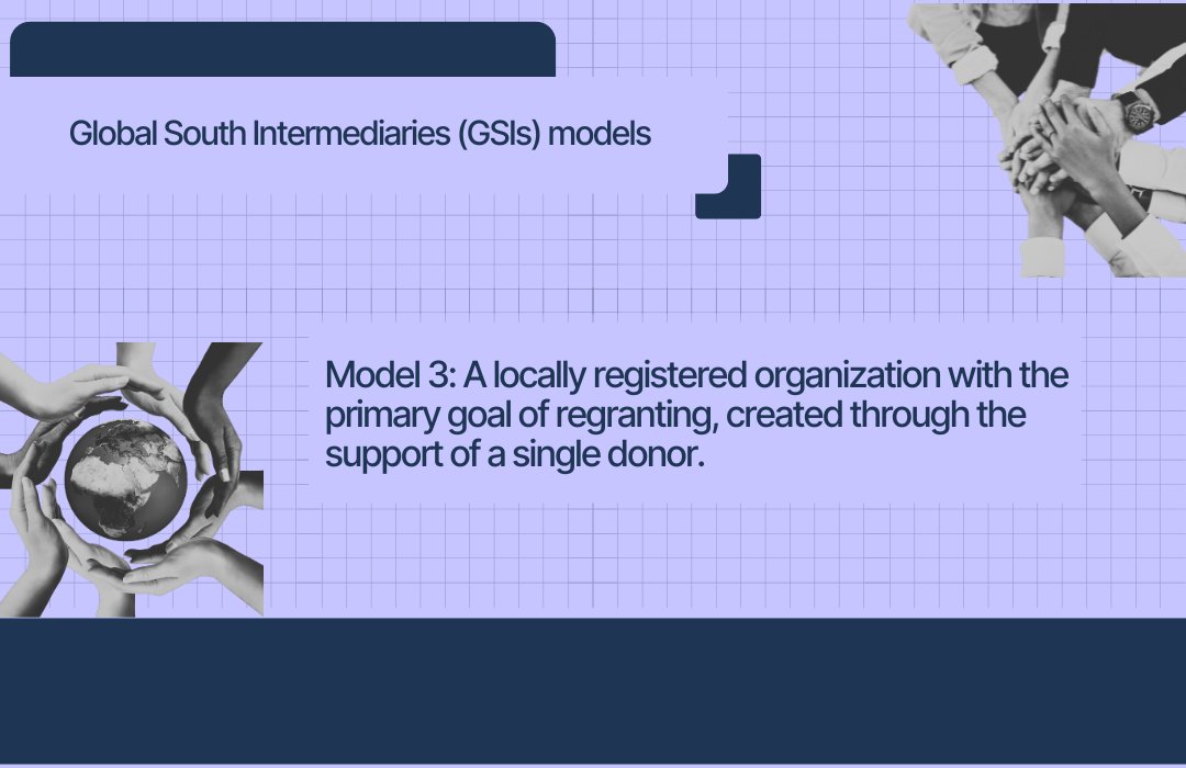 KCDF's tweet image. 4/ A locally registered organization with the primary goal of regranting, created through the support of a single donor. 
#FlipTheScript #FundingModels