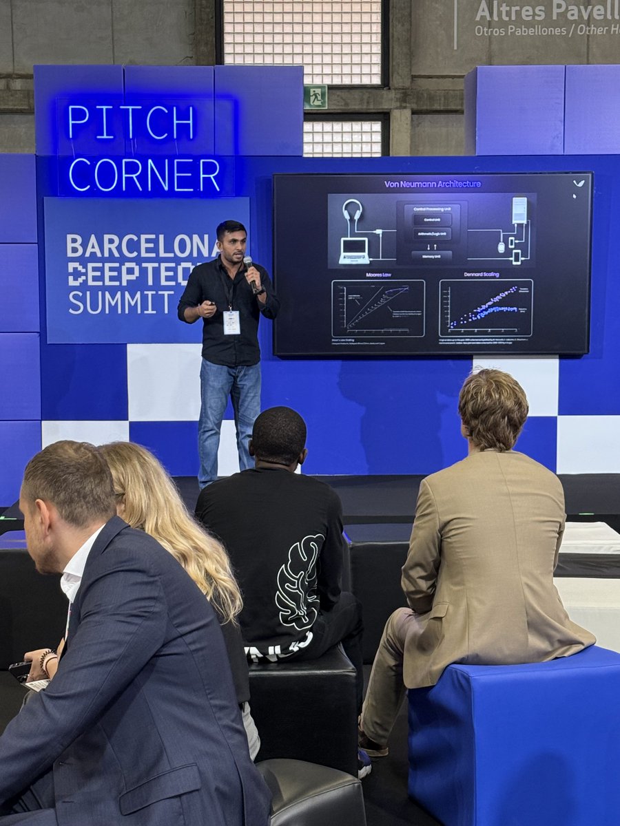 Vicharak_In's tweet photo. 🚀 The Vicharak team, alongside our founders, showcased our FPGA-driven tech at Deep Tech Barcelona! 🌍

FPGAs are no longer niche—they’re transforming industries like AI, robotics, & IoT. 💡

Join us in shaping the future of programmable computing!

#DeepTechBarcelona #Vicharak #FPGA