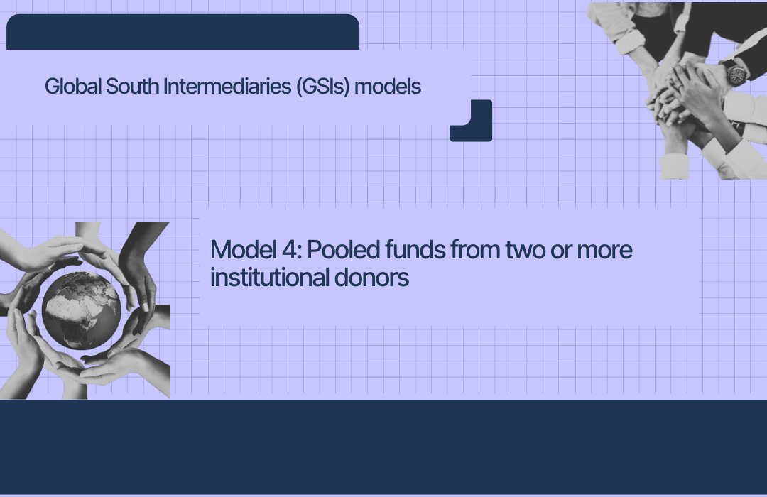 KCDF's tweet image. 5/ #PooledFunds from two or more institutional donors.  #FlipTheScript #FundingModels