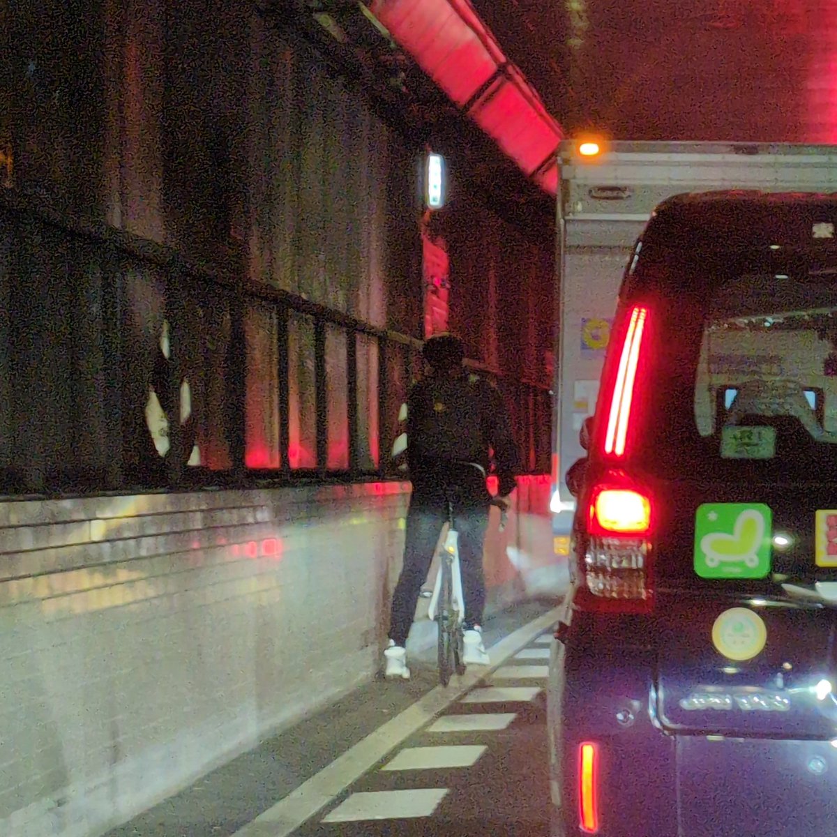 ryuichiro_'s tweet photo. 新宿御苑トンネルに、ばかがおる https://t.co/TeYgqkXAaz