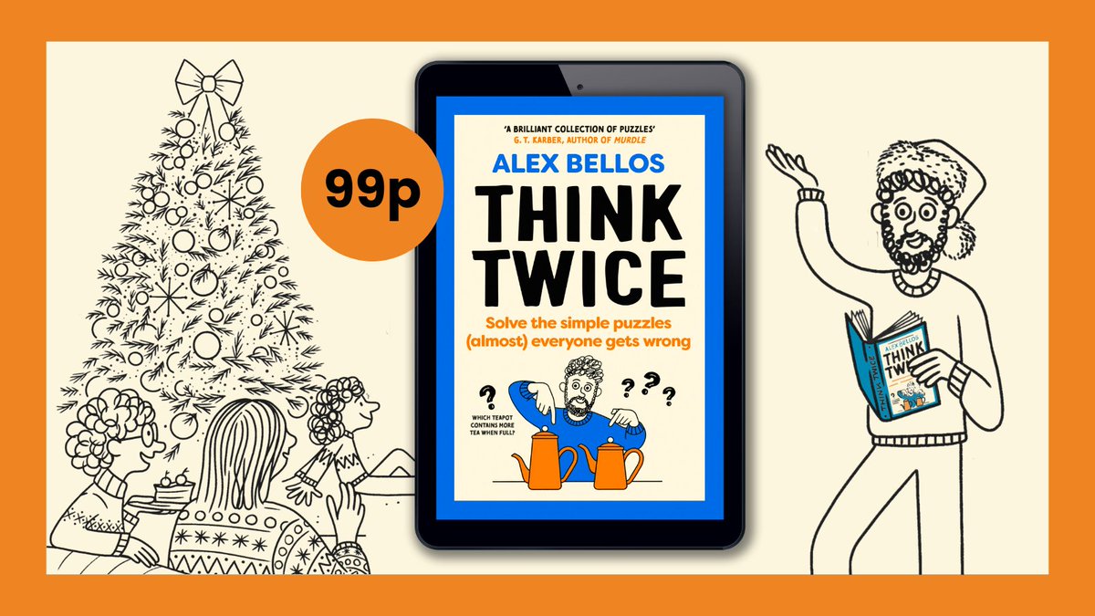 Ooh, my new book is LESS THAN A QUID on Amazon for today only. That's about 1p per puzzle. 

Don't think twice about this one!
amzn.to/3YQ6iWo