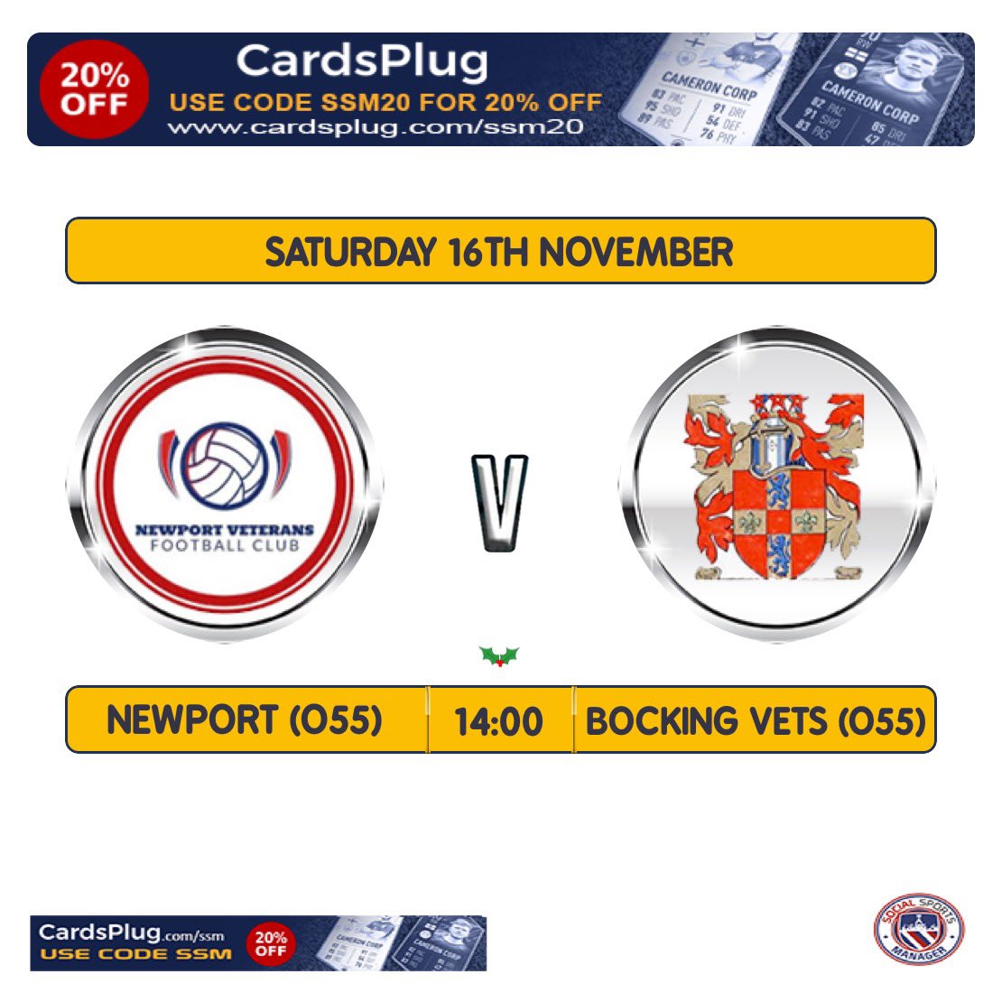 Bocking Vets FC (45’s & 55’s) tweet media