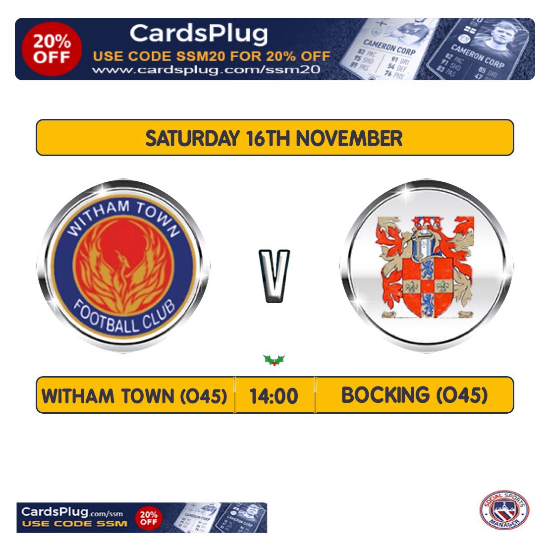 Bocking Vets FC (45’s & 55’s) tweet media