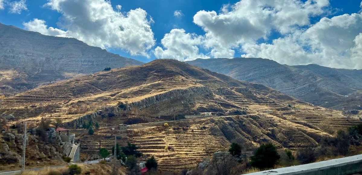 A reminder that the world is simply wonderful, and there are enough resources and spaces for everyone and all to live well if we could, one day, write a better story that the history we have forged so far. 
#Lebanon this morning (shared)