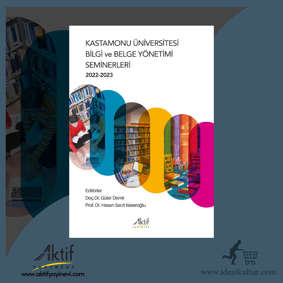 Kastamonu Üniversitesi Bilgi ve Belge Yönetimi Seminerleri 2022-2023

Editörler: Doç. Dr. Güler Demir, Prof. Dr. Hasan Sacit Keseroğlu

Online Satış: idealkultur.com/kastamonu-univ…

#BilgiveBelgeYönetimi #KastamonuÜniversitesi #YeniKitap