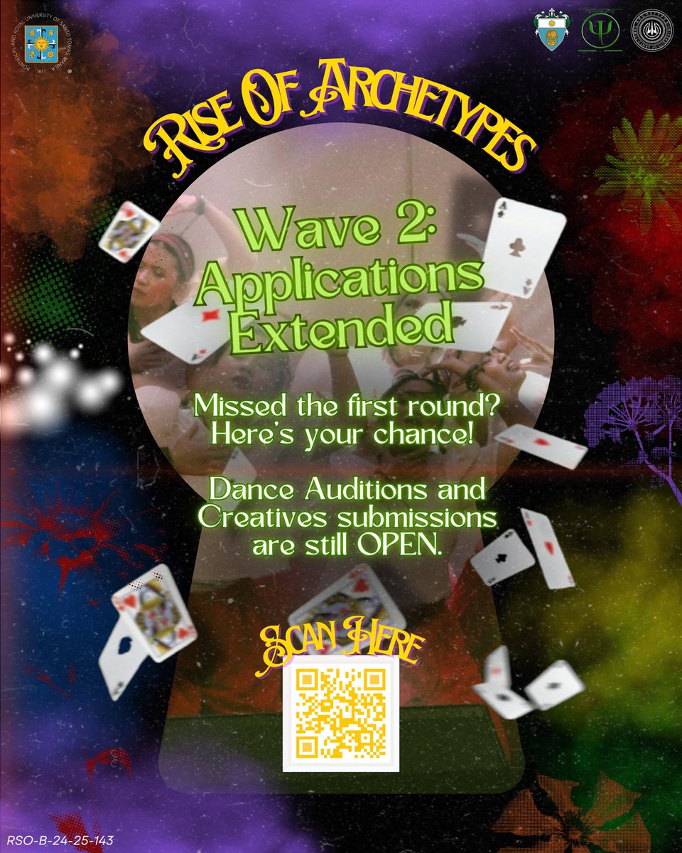 USTArchetypes's tweet photo. 🎉 𝗔𝗽𝗽𝗹𝗶𝗰𝗮𝘁𝗶𝗼𝗻𝘀 𝗘𝘅𝘁𝗲𝗻𝗱𝗲𝗱! 🎉

Missed your chance? Still dreaming of joining? Don’t worry because this your sign! ⭐️  The UST Archetypes is giving YOU a second shot with Wave 2 Auditions — your opportunity to finally showcase your talent! https://t.co/yDa5mf7VxC