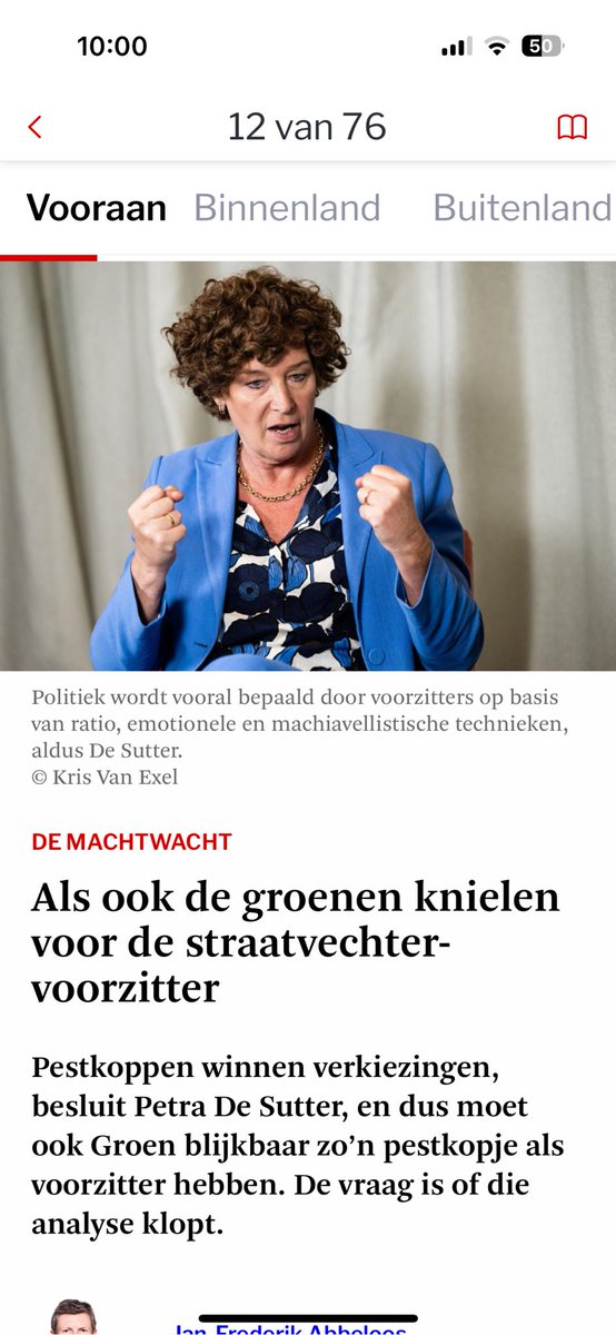 Niet in mijn naam. Je kan rechts wind in de zeilen geven door hun thema’s het discours te laten beheersen, maar evengoed door hun stijl en woordgebruik te kopiëren. We willen dat niet én we gaan er ook altijd slechter in zijn. Dit recept wil ik niet koken, beste partij.