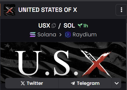 USX_Sol's tweet photo. Dexscreener has been updated....

Check it here: https://t.co/lBZyiJmISa https://t.co/J0Ksc6jYZa