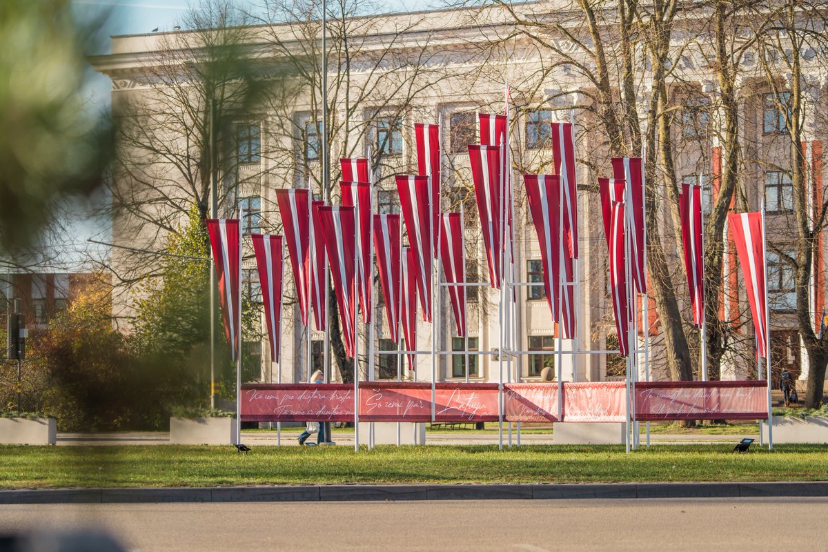 LiepajaTravel's tweet photo. 🇱🇻 Daudz laimes dzimšanas dienā, Latvija!
🇱🇻 Happy Birthday, Latvia! https://t.co/KuwghVyzK9
