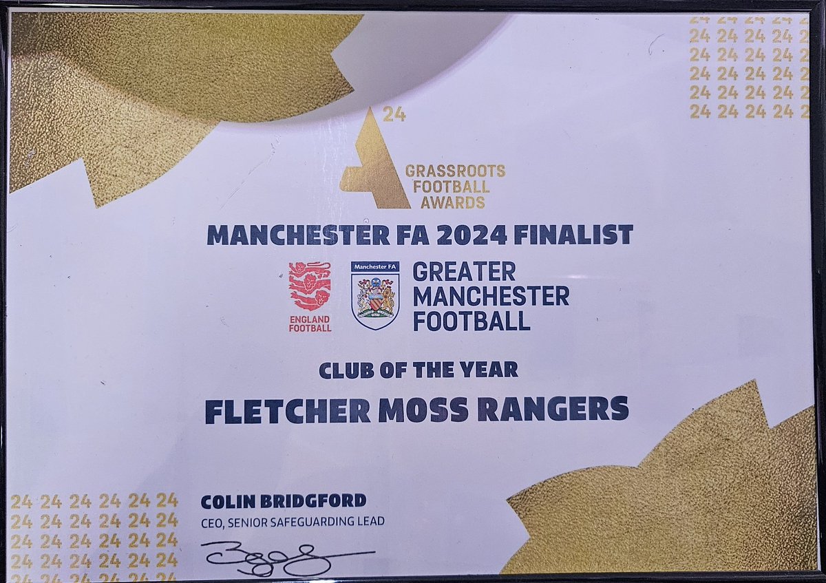 A great evening celebrating the best of the NW Grassroots Football ✨️

Sadly, not a win for FMR...but we have a weekend of football to make up for it 🤩

💙