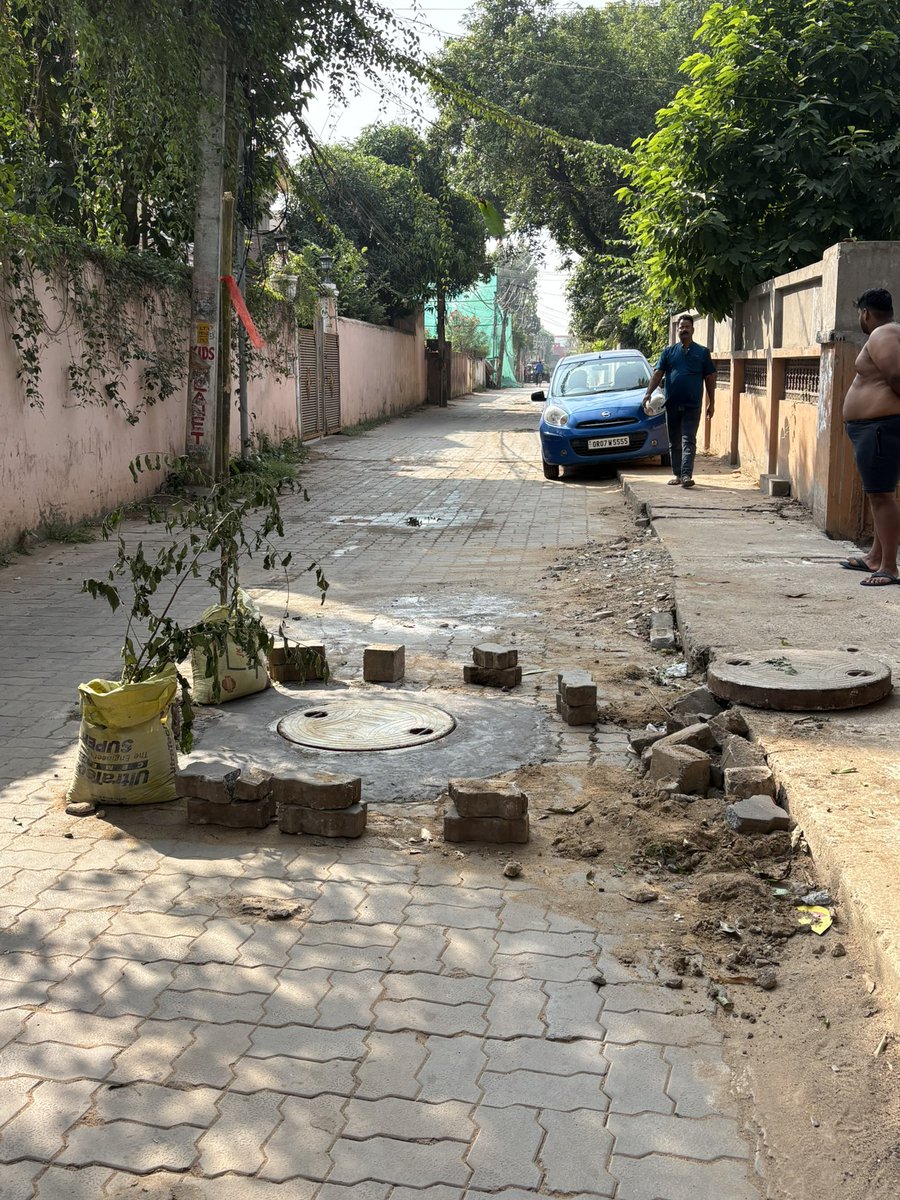 TRINATHLENKA's tweet photo. Thanks @bmcbbsr @CMO_Odisha for taking it up . Now completed . https://t.co/8eVj70Y3rh
