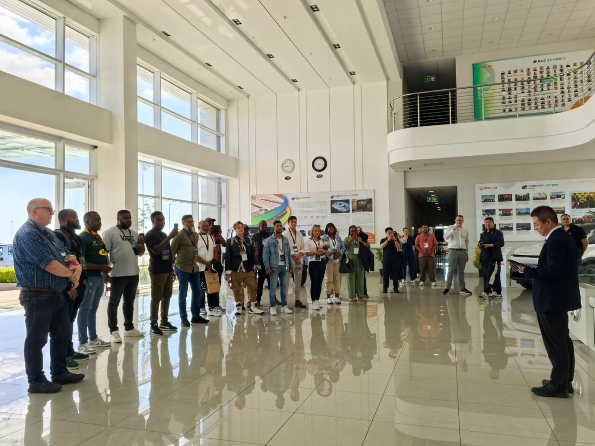 baic_automobile's tweet photo. Good morning from the BAIC Plant! We're excited to welcome our valued customers today for an unforgettable experience. 

Stay tuned!

#CustomerAppreciation #BAICExperience #MadeForYou #BAICSA #BEIJINGX55PLUS #Customerevent #BEIJINGX55 #B https://t.co/kULyIjwsgV
