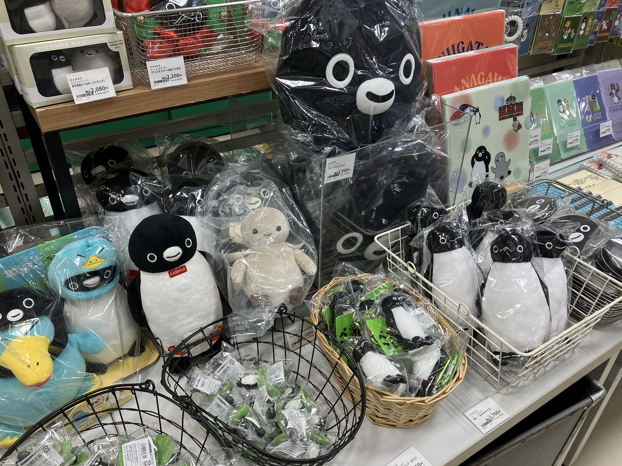 Suicaのペンギン　(JR東日本) EDWINのブラックデニムを使用したSuicaのペンギングッズの新商品