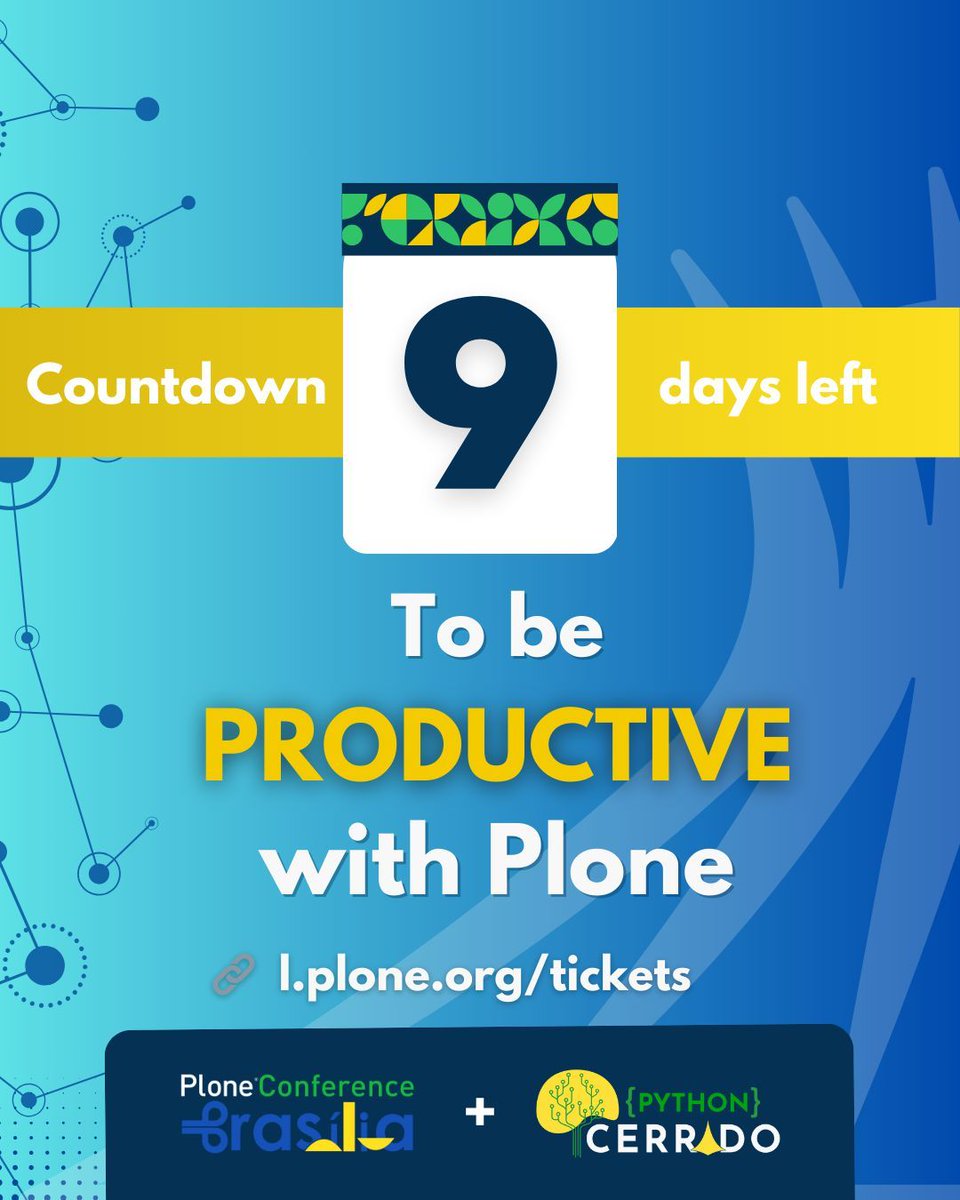 ploneconf's tweet image. Want to be more productive with #Plone? 🛠️ Learn how to streamline your content management, automate tasks, and work smarter with this powerful tool!
Get your ticket at buff.ly/4fpLXyo and transform the way you work! 🏆
#PloneConf2024 #PythonCerrado #Python