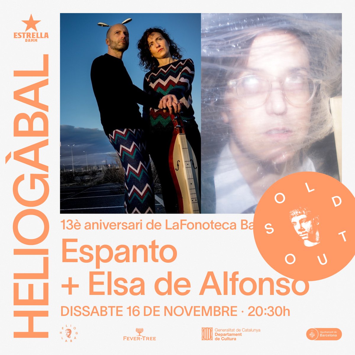 Heliogàbal (@heliogabalbcn) on Twitter photo 🎉Celebrem un cop més l'aniversari de <a href="/lafonotecabcn/">LaFonoteca Barcelona</a> amb els concerts de @espanto_rumor i @elsadealfonso 🎉
Entrades exhaurides :) 🎉Celebrem un cop més l'aniversari de <a href="/lafonotecabcn/">LaFonoteca Barcelona</a> amb els concerts de @espanto_rumor i @elsadealfonso 🎉
Entrades exhaurides :)