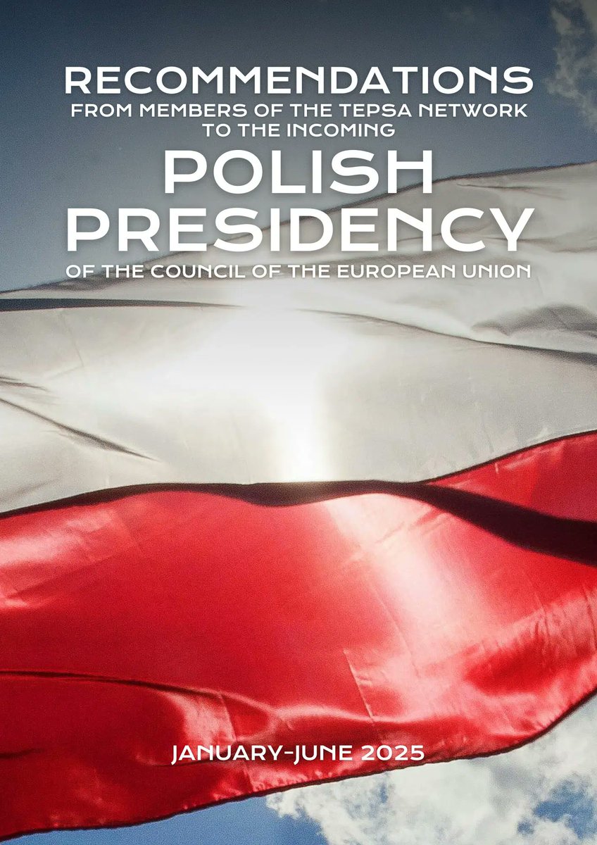 🇵🇱🇪🇺A few days ahead of our <a href="/tepsaeu/">Trans European Policy Studies Association</a> Pre-Presidency Conference in Warsaw, happy to share with you our recommendations to the incoming Polish presidency. 

Important topics, great authors, tailored recommendations, have a look 👇 
tepsa.eu/policy-advice/…