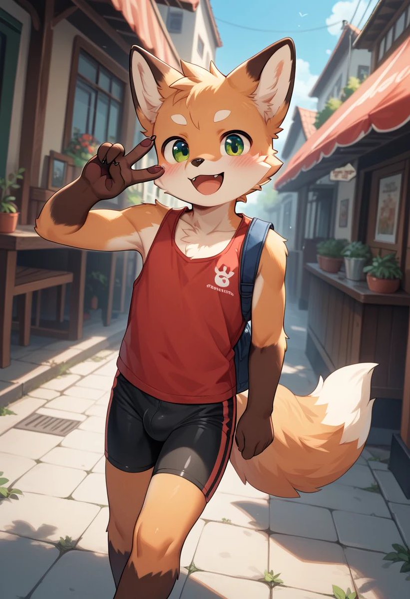 AIを使ってケモ絵を生成しています！
よろしくお願いします！！
#AIイラスト #ケモショタ