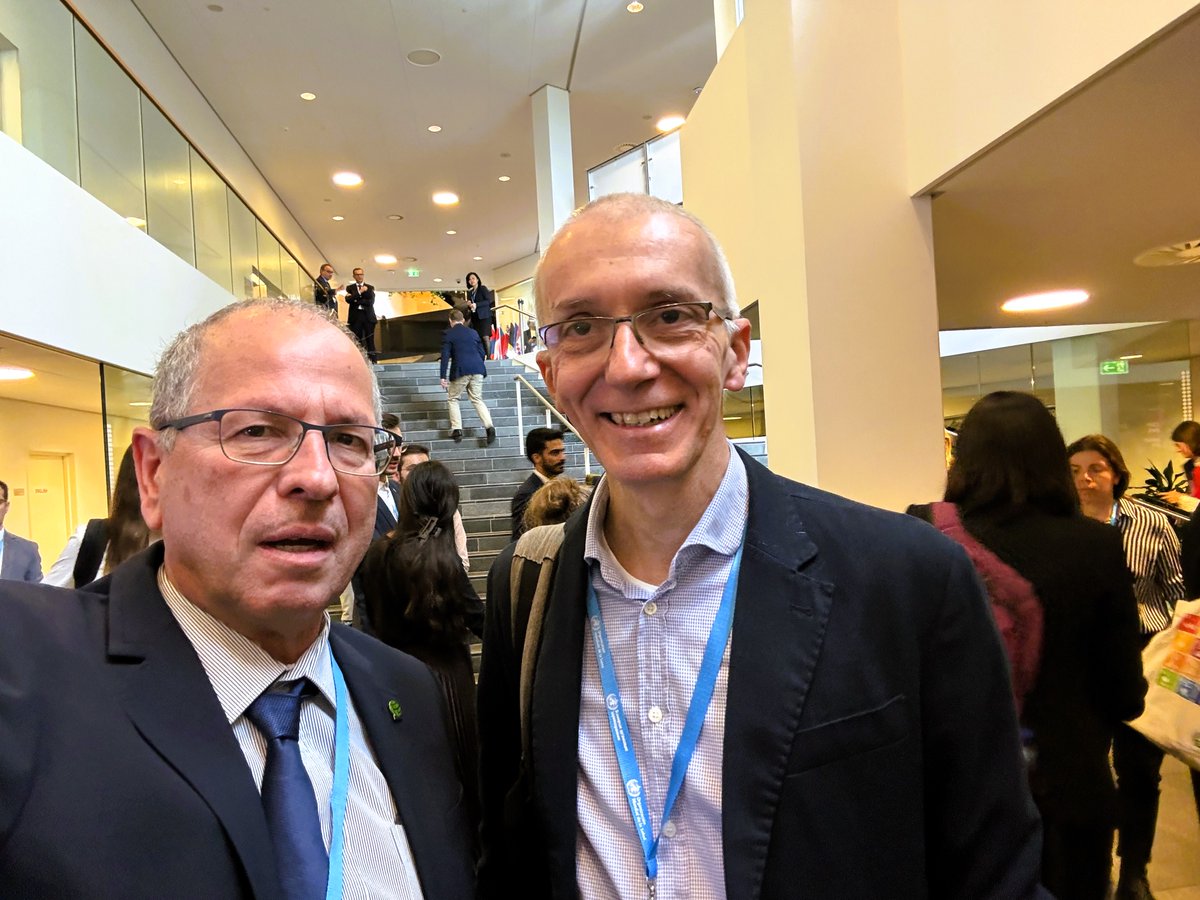 At the 74th WHO Regional Committee for Europe in Copenhagen, Prof. Shlomo Vinker &amp; Prof. Zalika Klemenc-Ketiš engaged in discussions on health systems, NCDs, and future collaborations. Congrats to <a href="/hans_kluge/">Hans Kluge</a> on his re-election as Regional Director! <a href="/WHO_Europe/">WHO/Europe</a> #WHO_Europe