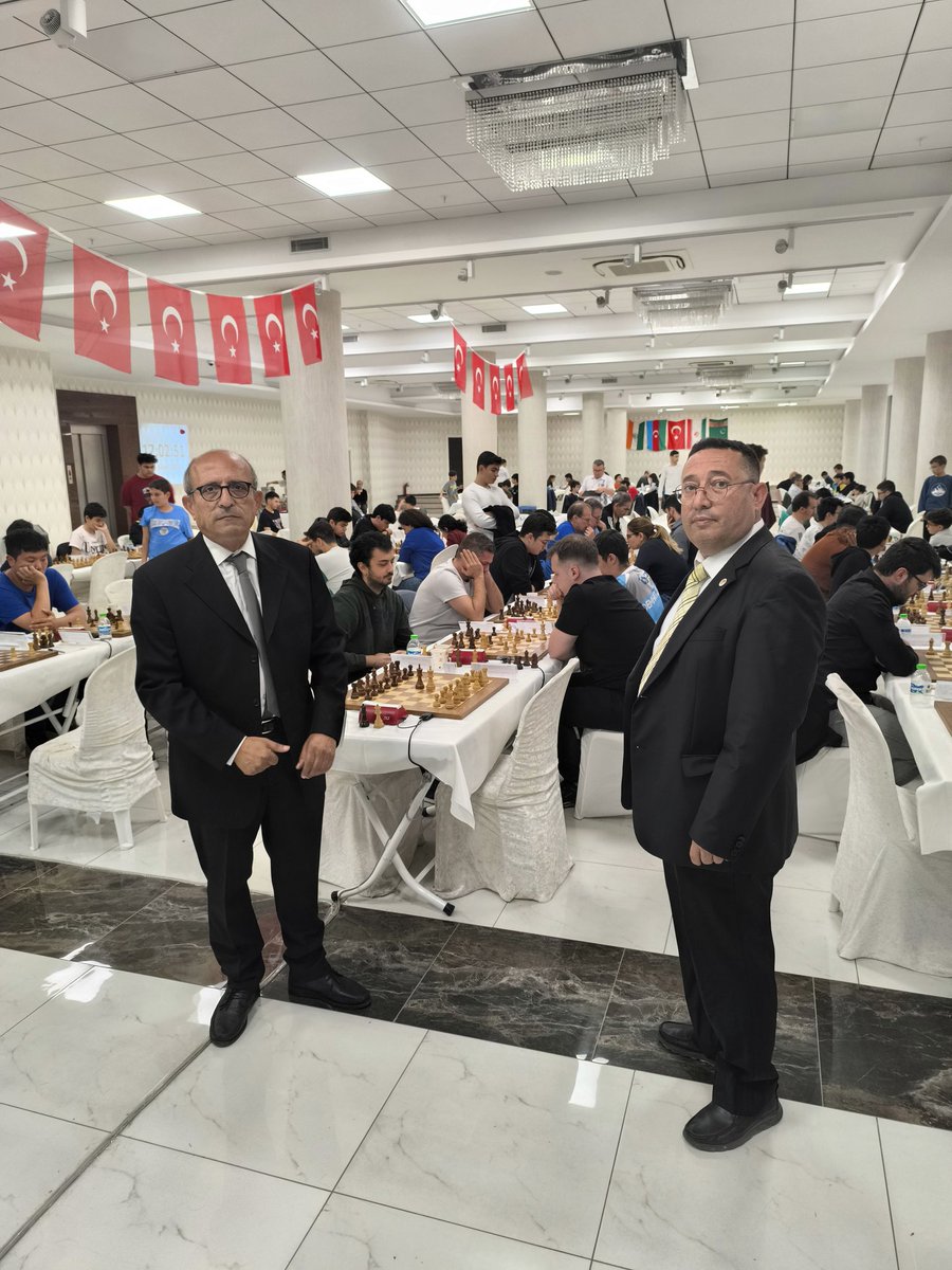 Mersin Büyükşehir Belediyesi 8. Uluslararası Satranç Turnuvası ziyaretimize  Türkiye Satranç Federasyonu İl Temsilcilikler Koordinasyon Kurulu Başkanı Mustafa Eroğlu geldiler.