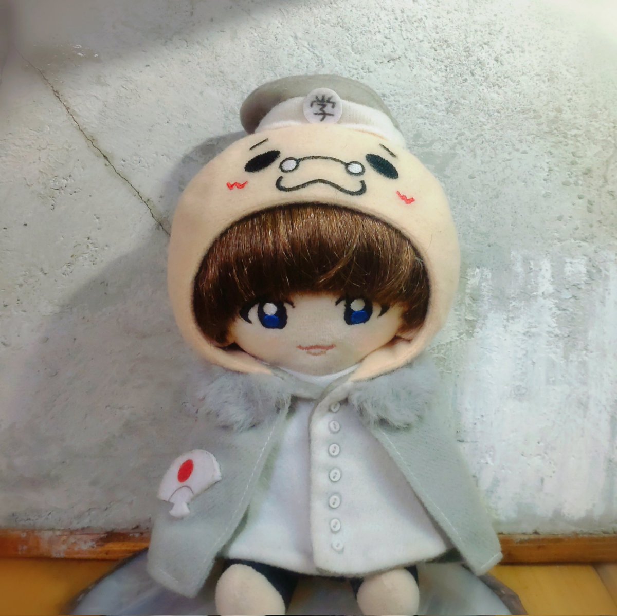 さむくなってきたから ちっこいいのおくんに もこもこの襟つけてあげたー♡最初はぜんぶもこもこのコートにしたんだけど なんかマタギのひとみたいになったのでやめといた😅
それにしても おかおがよい♡♡