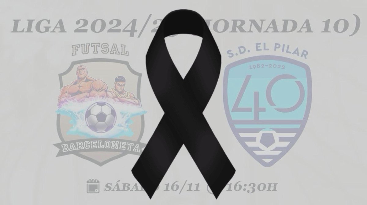 Partido suspendido 🖤